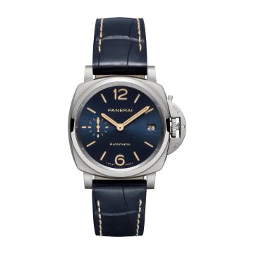 Panerai Luminor Due 38 Automatic  Titanium / Blue