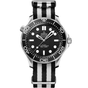 Omega Seamaster Diver 300M Master Co-Axial 42 Stainless Steel / Black / NATO