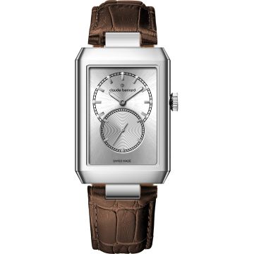 Claude Bernard Ora Vera Small Seconds Lady Silver / Brown