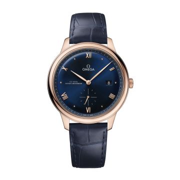 Omega De Ville Small Seconds Master Chronometer Sedna Gold / Blue