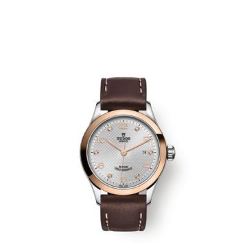 Tudor 1926 28 Stainless Steel / Rose Gold / Silver - Diamond / Strap