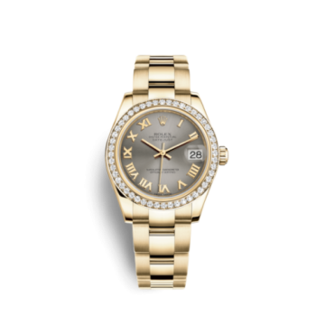Rolex Datejust 31 Yellow Gold Diamond / Oyster / Steel Roman