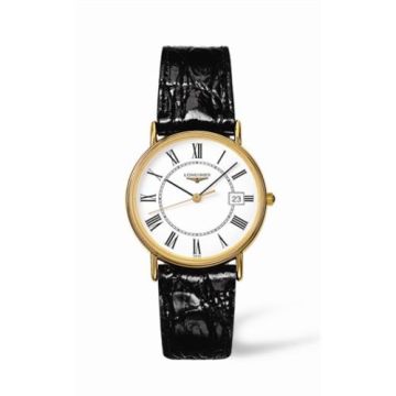 Longines Presence 33 Quartz Yellow Roman