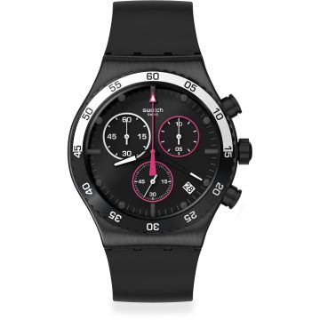 Swatch I New Chrono Magenta At Night