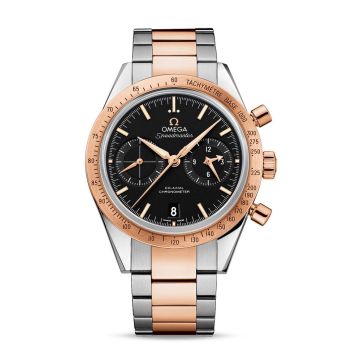 Omega Speedmaster 57 Co-Axial Stainless Steel / Red Gold / Black / Bracelet
