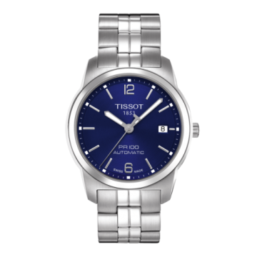 Tissot PR 100 Automatic 38 Stainless Steel / Blue / Bracelet