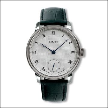 Limes Pharo Cartouche H - 6498 Standard - Black leather strap
