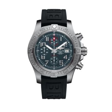 Breitling Avenger Bandit Titanium / Titanium Gray / Silver Hands / Rubber / Pin