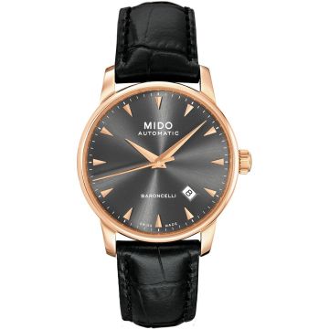 Mido Baroncelli Tradition Rose Gold / Grey