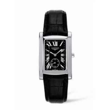 Longines DolceVita 26 Quartz Stainless Steel Black Roman