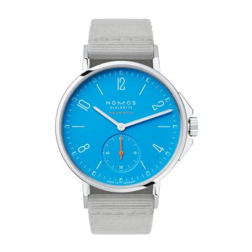 Nomos Glashütte Ahoi Neomatik Signal Blue