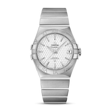 Omega Constellation Co-Axial 35 Stainless Steel / Lozenge Silver
