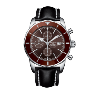 Breitling Superocean Heritage II 46 Chronograph Stainless Steel / Bronze / Bronze /  Calf / Pin