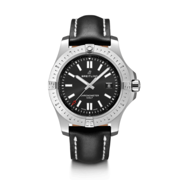 Breitling Chronomat Colt 44 Automatic Black / Calf / Folding