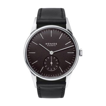 Nomos Glashütte Orion 35 Anthracite / Open Case Back