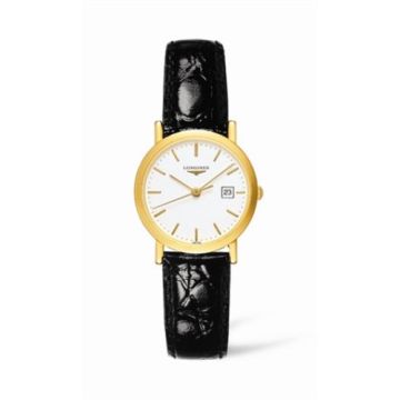 Longines Presence 26.8 Quartz Gold