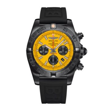 Breitling Chronomat 44 Blacksteel / Yellow / Rubber