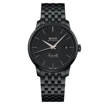 Mido Baroncelli Heritage PVD / Black / Bracelet