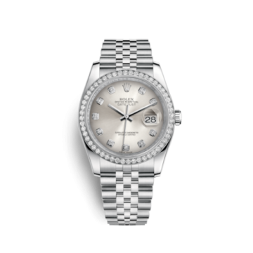 Rolex Datejust 36 Stainless Steel Diamond / Jubilee / Silver Diamonds