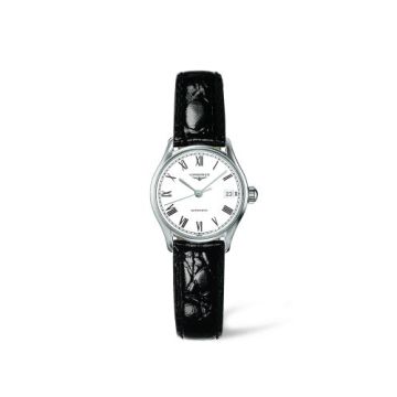 Longines Lyre 25 Stainless Steel / White - Roman