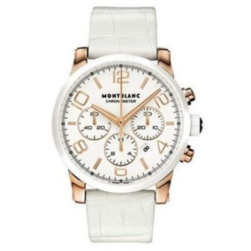 Montblanc TimeWalker Chronograph Automatic Red Gold Ceramic White