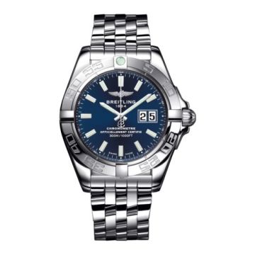 Breitling Galactic 41 Stainless Steel / Horizon Blue / Bracelet