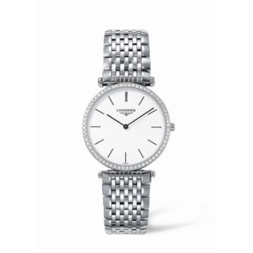 Longines La Grande Classique 33 Quartz Diamond Bezel Stick