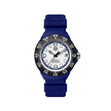 TAG Heuer Formula 1 Solargraph 38 Blue Polylight / White / Rubber