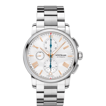 Montblanc 4810 Chronograph Stainless Steel / Silver / Bracelet