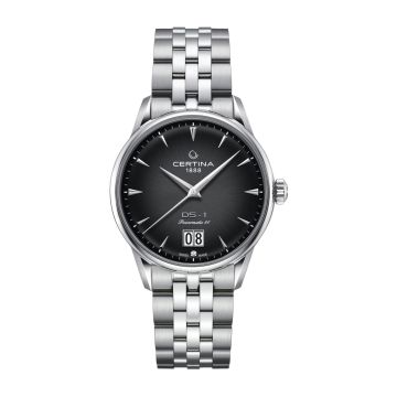 Certina DS-1 Big Date Powermatic 80 Stainless Steel / Grey / Bracelet