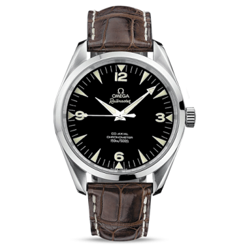 Omega Seamaster Aqua Terra 150M Co-Axial 42.2 Railmaster / Brown Alligator