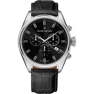 Claude Bernard Proud Heritage Chronograph Black