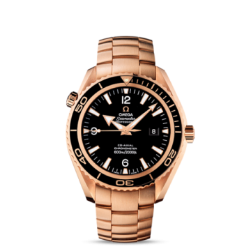 Omega Seamaster Planet Ocean 600M Co-Axial 45.5 Red Gold / Black / Bracelet