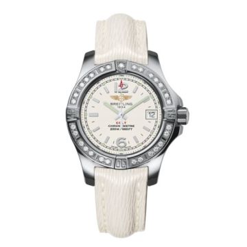 Breitling Colt Lady Diamond / Stratus Silver / Sahara / Pin