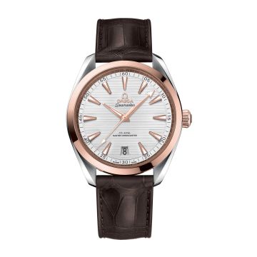 Omega Seamaster Aqua Terra 150M Master Chronometer 41 Stainless Steel / Sedna Gold / Silver / Alligator