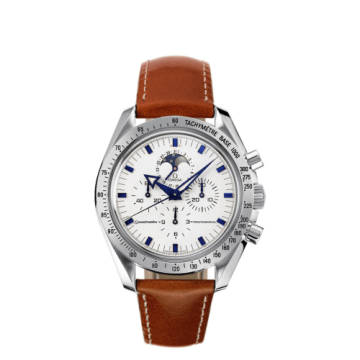 Omega Speedmaster Professional Moonphase Broad Arrow Stainless Steel / Ivory