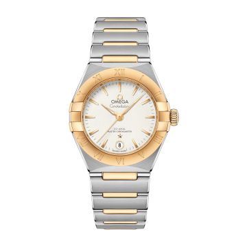 Omega Constellation Manhattan 29 Co-Axial Master Chronometer Stainless Steel / Yellow Gold / Silver