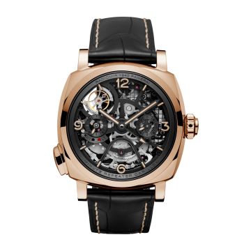 Panerai Radiomir 1940 Minute Repeater Carillon Tourbillon GMT Oro Rosso