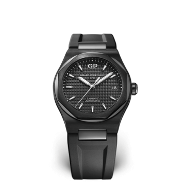 Girard-Perregaux Laureato 38 Automatic Ceramic / Black / Rubber