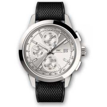 IWC Schaffhausen Ingenieur Chronograph Custom Stainless Steel / Silver-Rhodium / Rubber