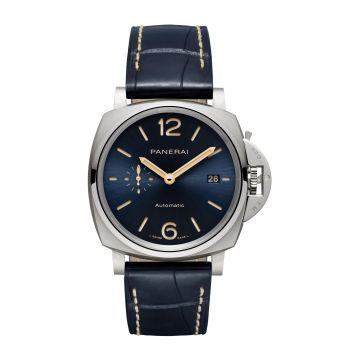 Panerai Luminor Due 42 Automatic Titanium/ Blue