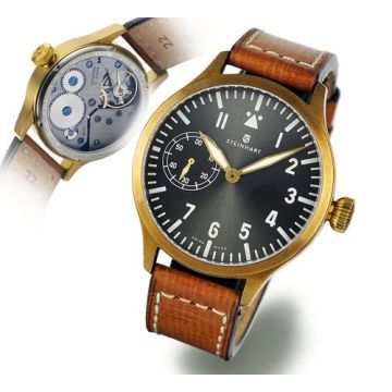 Steinhart Nav B-Uhr 47 Handwinding Bronze