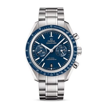 Omega Speedmaster Moonwatch Co-Axial Titanium / Blue / Bracelet
