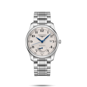 Longines Master Collection 40mm Power Reserve Stainless Steel / Silver-Arabic / Bracelet