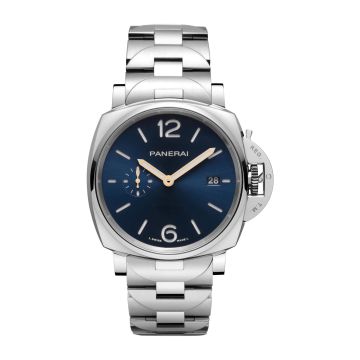 Panerai Luminor Due 42 Automatic Stainless Steel / Blue / Bracelet