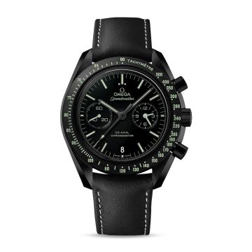 Omega Speedmaster Moonwatch Co-Axial Dark Side of the Moon Pitch Black