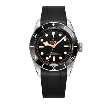 CURVED END RUBBER STRAP FOR TUDOR BLACK BAY 41mm (TD01) - 6.5mm