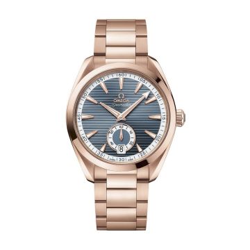 Omega Seamaster Aqua Terra 150M Master Chronometer Small Seconds 41 Sedna Gold / Blue / Bracelet