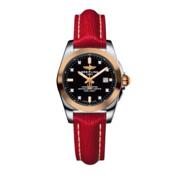 Breitling Galactic 29 Stainless Steel / Rose Gold / Trophy Black Diamond / Sahara
