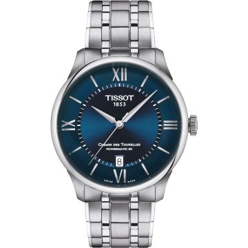Tissot Chemin Des Tourelles Powermatic 80 39 Stainless Steel / Blue / Bracelet